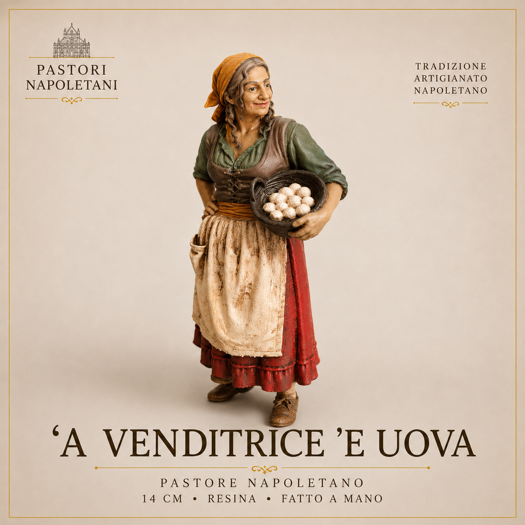 'A Venditrice 'e Uova – Collezione Premium Napoletana